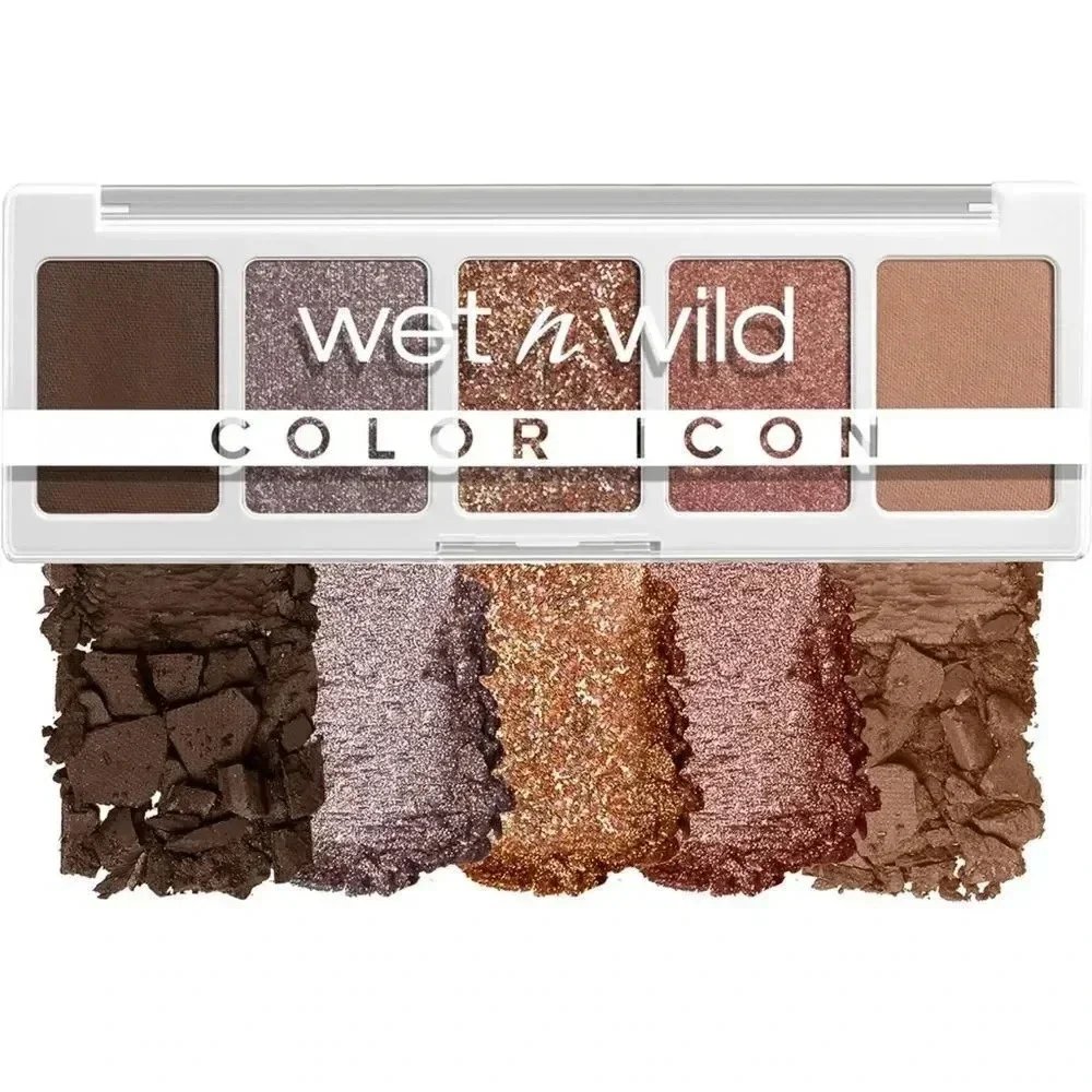 NWT wet n wild Color Icon Eyeshadow Makeup 5 Pan Palette Long Wearing